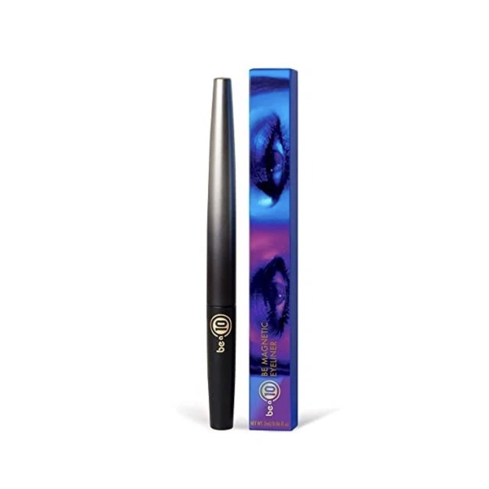 Be a 10 Be Magnetic Eyeliner Be Alluring Black 2 PACK .06 oz. NIB